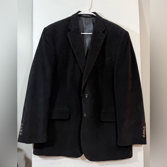 Chaps Other - Chaps Men’s Black Corduroy Blazer